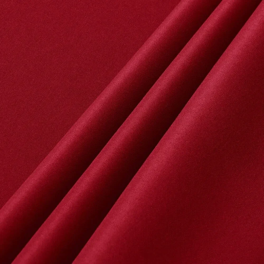 2 Pack Red Tablecloth 60 x 84 Inch, Rectangle, Washable, Polyester